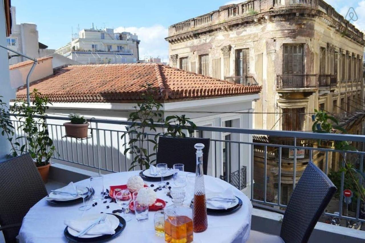 Openair Hot Tub/Big Balcony/Great Boutique Apt Atenas Exterior foto